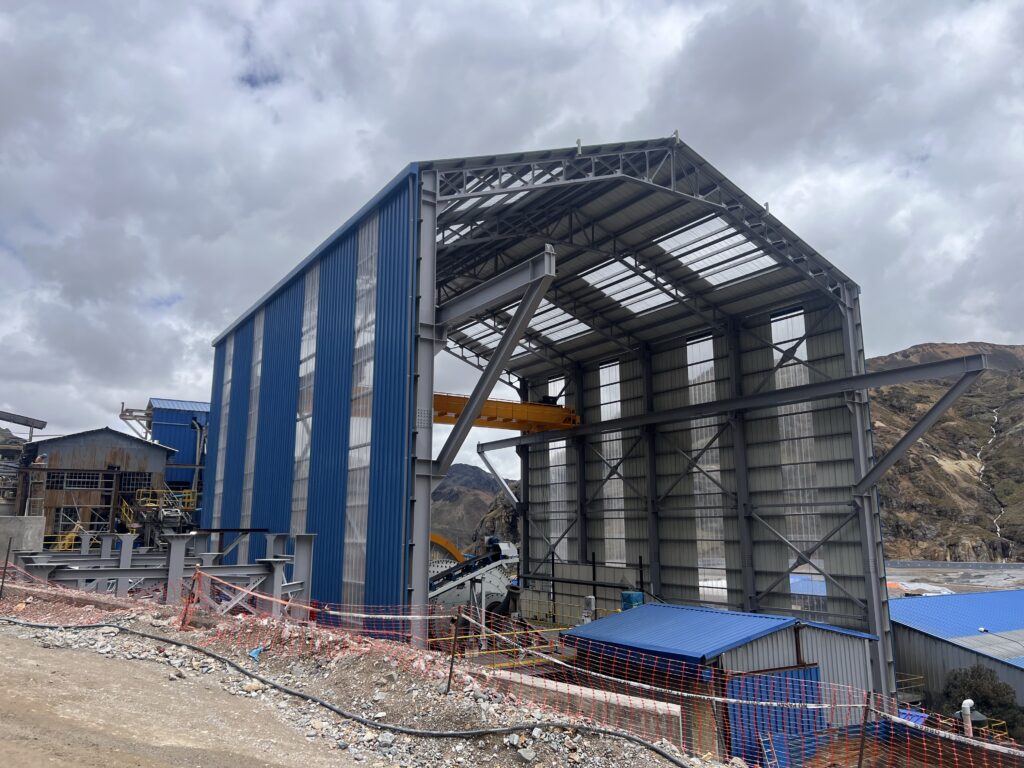 Nave Industrial - Sección Molienda - Fabricación y montaje a cargo de FyCo