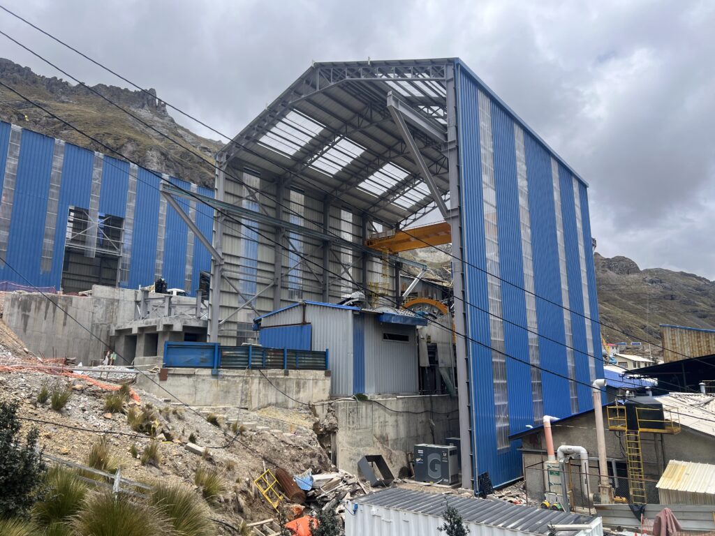 Nave Industrial - Sección Molienda - Fabricación y montaje a cargo de FyCo